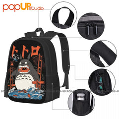 My Neighbour Totoro Attack Backpack Large Capacity