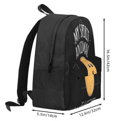 Potato Spirit Animal Backpack Retro Style Men's and Women's Bag