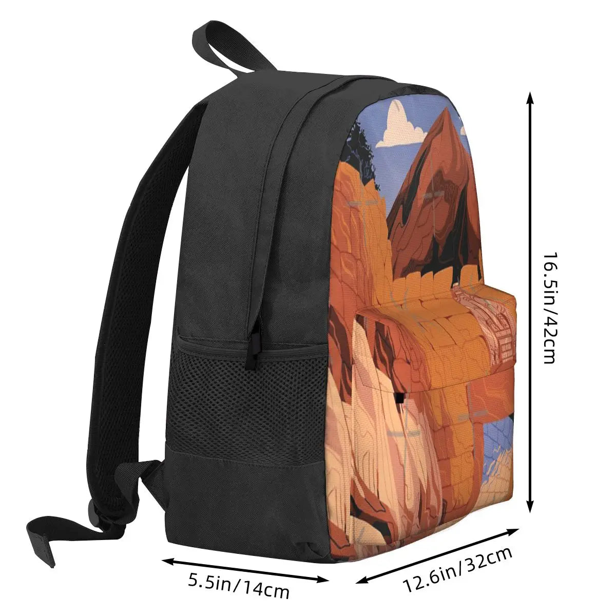 Mycenae Lion Gate Backpacks Men's Backpacks Bags For Women Schoolbag