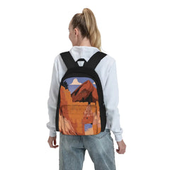 Mycenae Lion Gate Backpacks Men's Backpacks Bags For Women Schoolbag