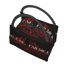 Mylene Farmer Insulated Lunch Bags for Outdoor Picnic Cooler Thermal Bento Box