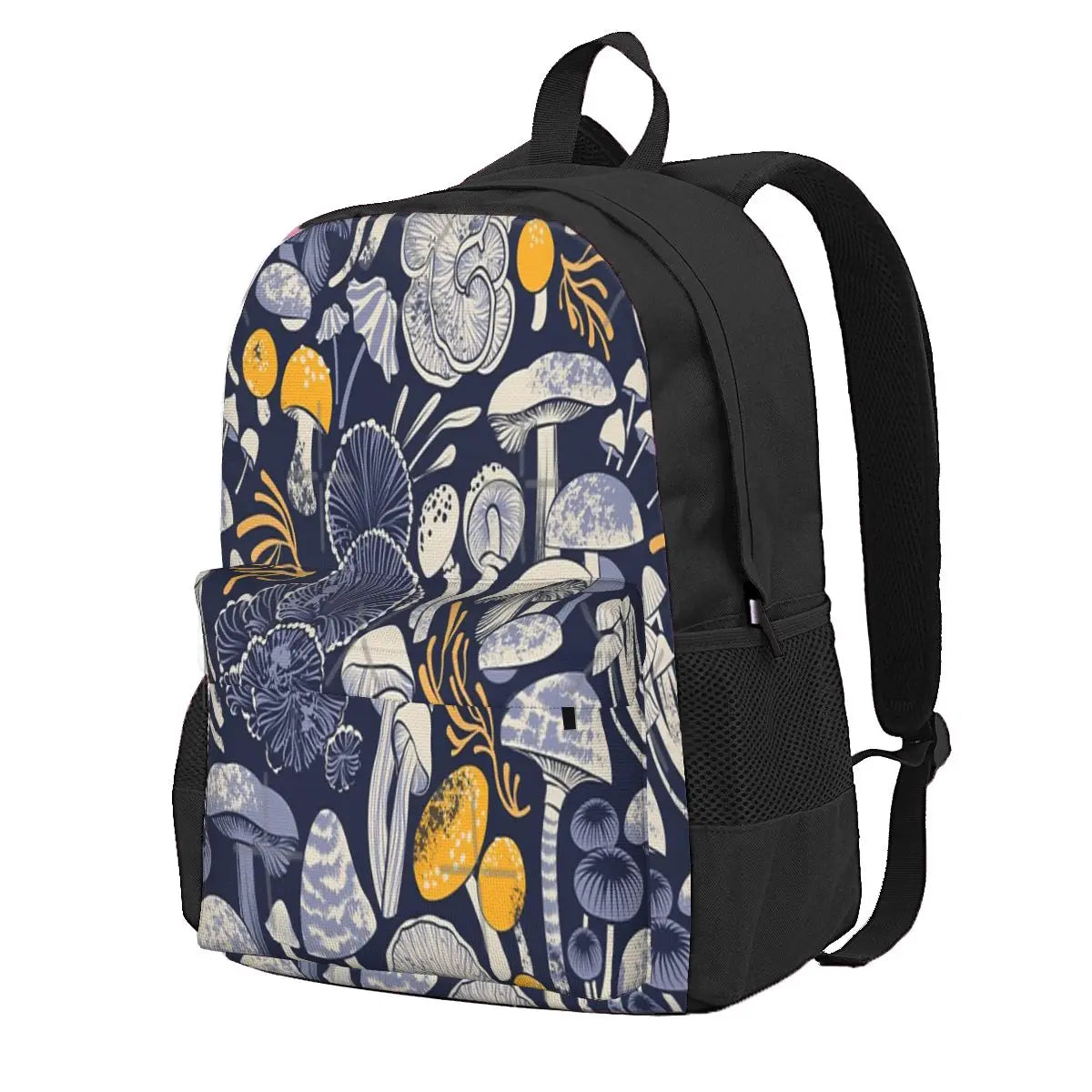 Mystical Fungi Midnight 1 Backpacks Men's Backpacks Bags For Women