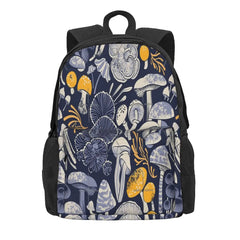 Mystical Fungi Midnight 1 Backpacks Men's Backpacks Bags For Women