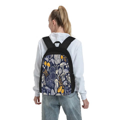 Mystical Fungi Midnight 1 Backpacks Men's Backpacks Bags For Women