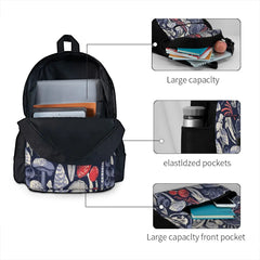 Mystical Fungi Midnight Backpack for Men and Women