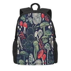 Mystical Fungi Midnight 4 Backpacks Men's Backpacks Bags For Women For Men