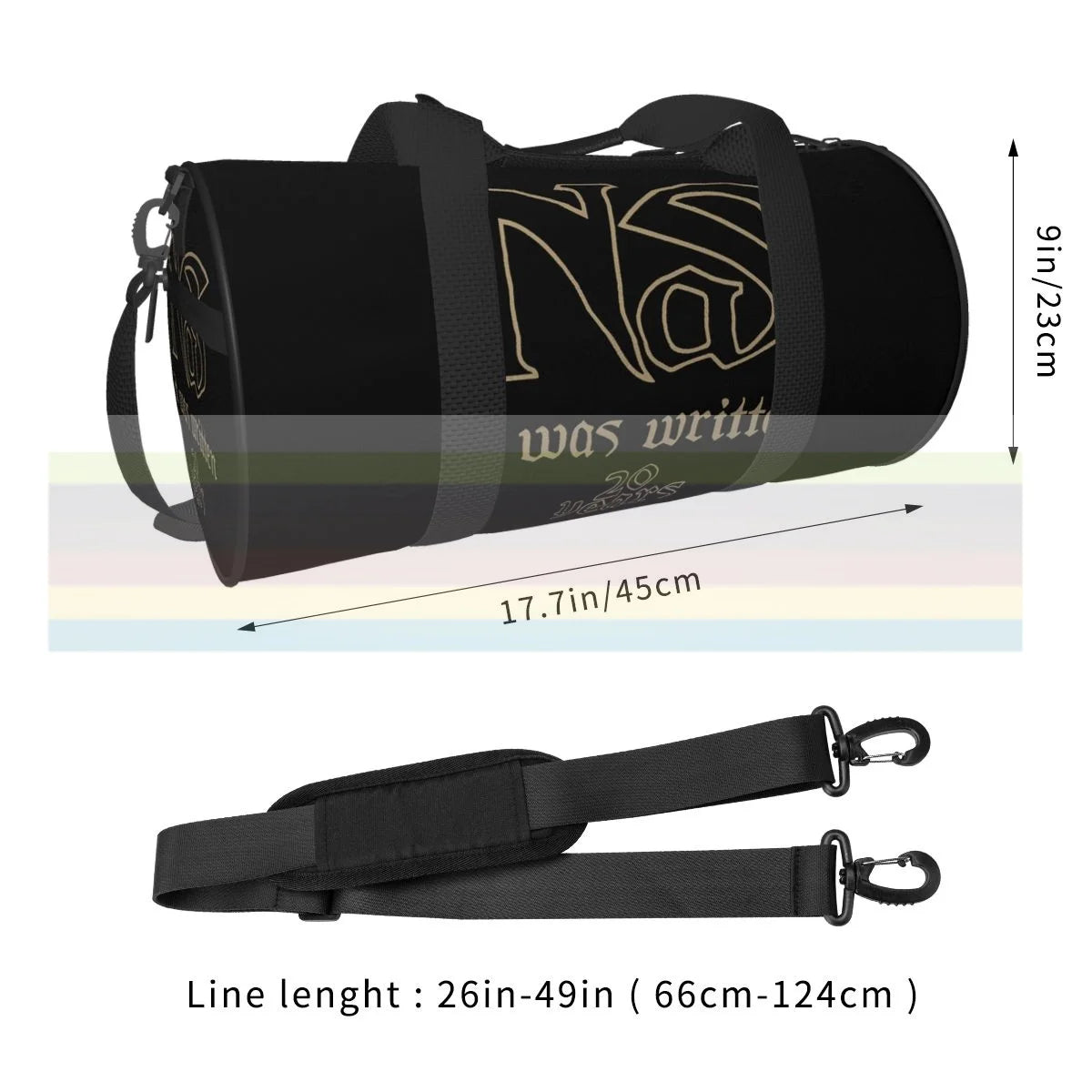 NAS CONCERT TOUR Travel Sports Shoulder Bag