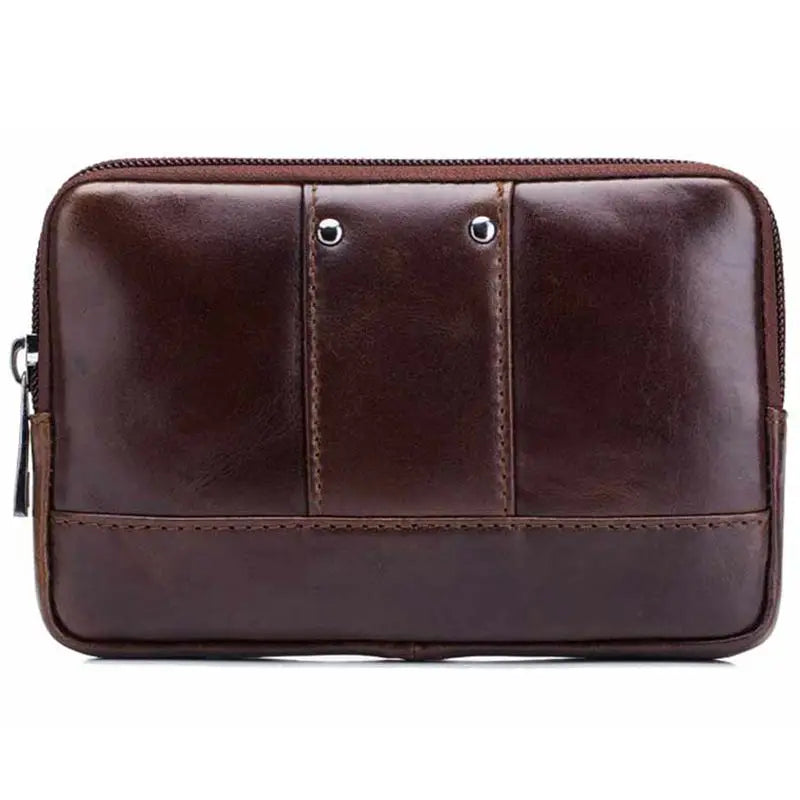 NEW-BULLCAPTAIN Male Purse Sling Bag Small Pocket Men Waist Bag