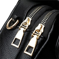 Satchel Leather Phone Bags Mini Shoulder Crossbody Bags Women Purses