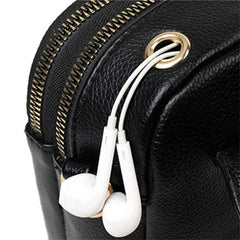 Satchel Leather Phone Bags Mini Shoulder Crossbody Bags Women Purses