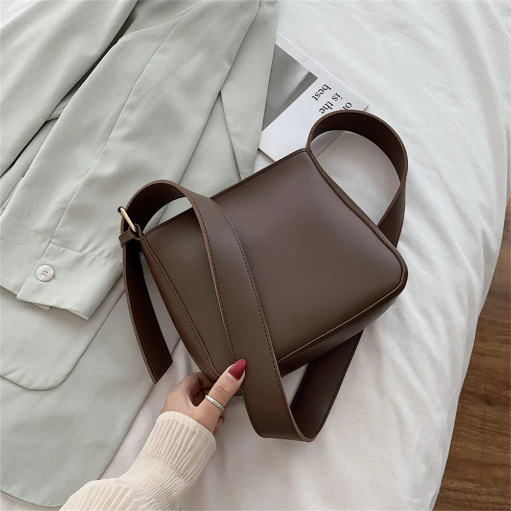 PU Leather Crossbody Hobo Bag Women's Handbags Purse