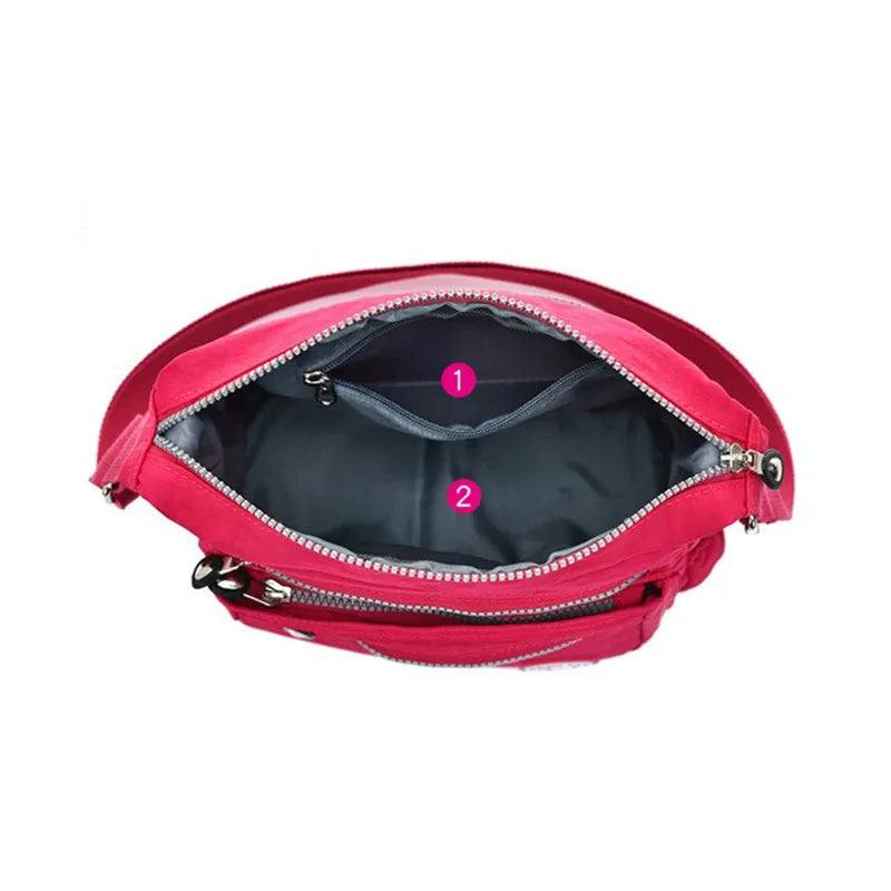 Waterproof Mummy Bag Canvas High Capacity Bag