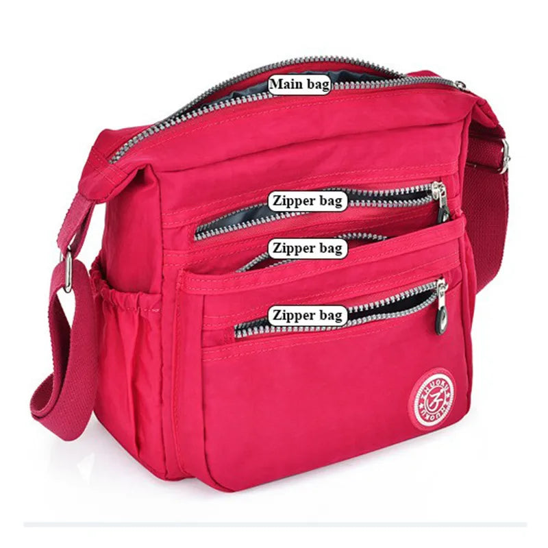 Waterproof Mummy Bag Canvas High Capacity Bag