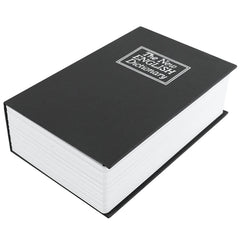 Book Safe with Combination Lock Portable Safe Box