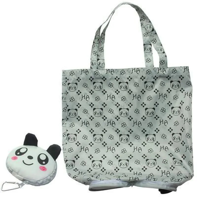 Cartoon Animal Foldable Shopping Tote Reusable Eco Bag Waterproof Storage Bags