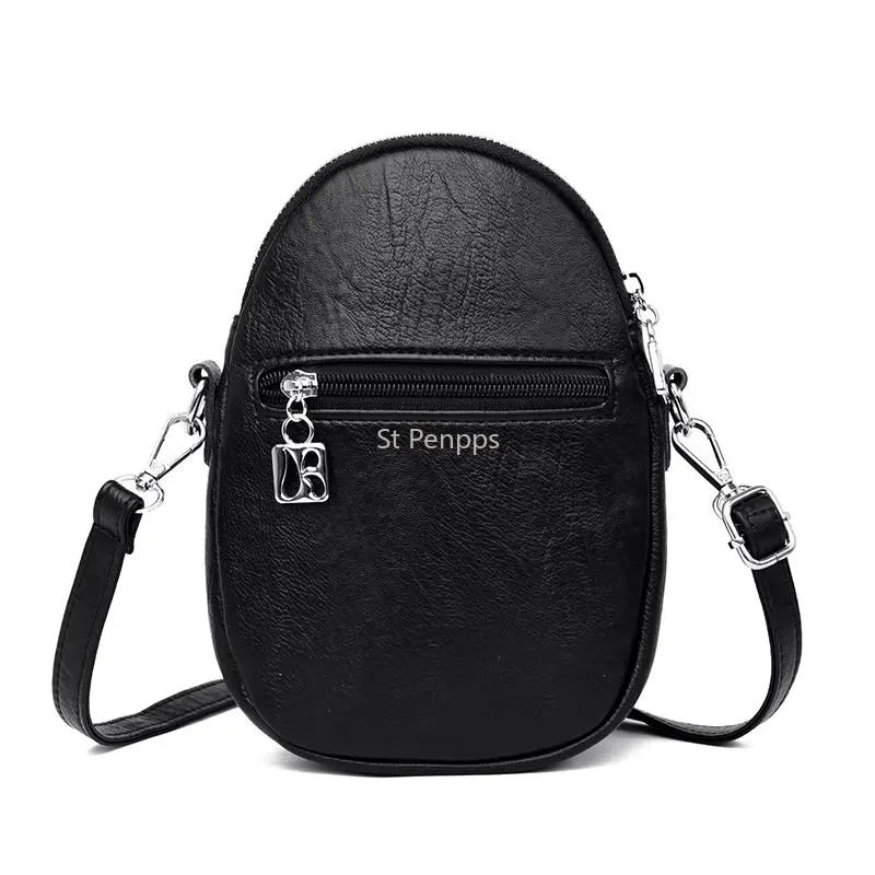 Women Shoulder Bag Soft Leather Crossbody Messenger Bags Ladies Handbag