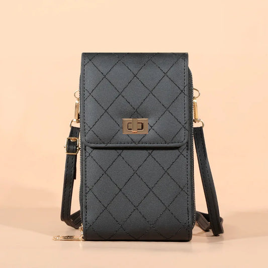 Mini Women Shoulder Bags PU Leather Phone Crossbody Bag Ladies Purse Clutch