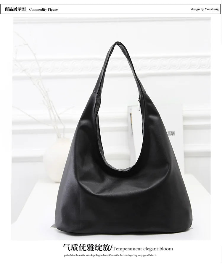 Casual Women Shoulder Bags PU Leather Handbags Tote Hand Bags