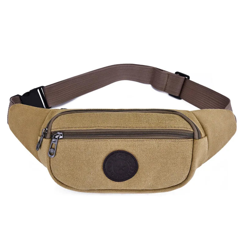 Men's Belt Fanny Pack Waist Bag Handbag Motorcycle Leg Bag