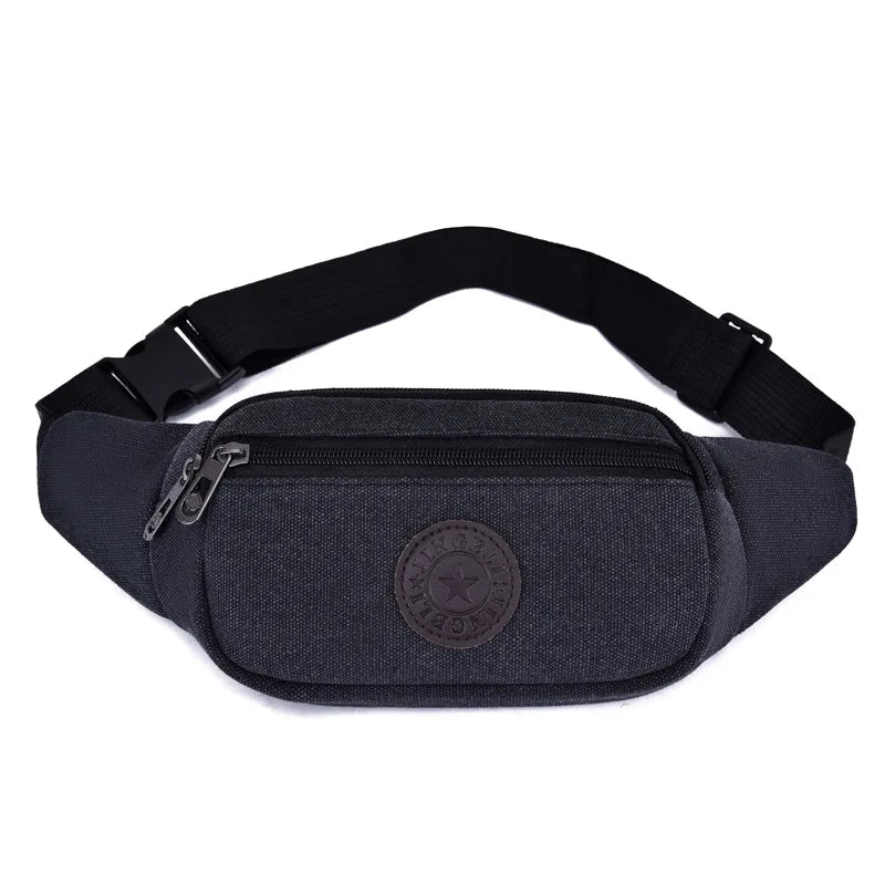 Men's Belt Fanny Pack Waist Bag Handbag Motorcycle Leg Bag