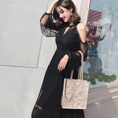 Lace Ladies Handbag Beach Wedding Bridal Party Hand Bag Bolsa Feminina