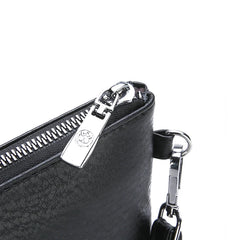 Men's Clutch Bag PU Leather Handbag Small Clutch for Phone and Money