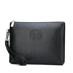 Men's Clutch Bag PU Leather Handbag Small Clutch for Phone and Money