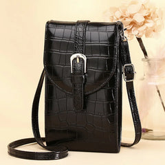 Mini Crossbody Bag Women Cell Phone Purse Soft Leather Flap Shoulder Bag