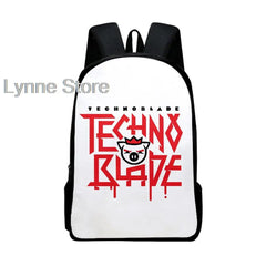 Technoblade Holiday Candy Cane 3D Printing School Bag