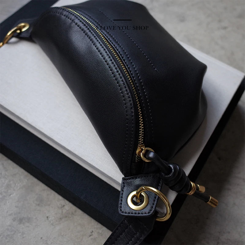 Women Bags Chain Leather Messenger Bag Shoulder Bag Female Capacity Zipper