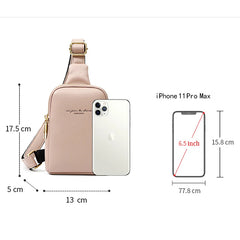 Women's Hip Hop Chest Pack High Crossbody Bags