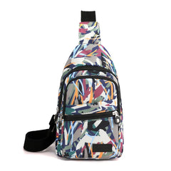 Women's Chest Pack Bag Hip Hop Oxford Bag Mini High Crossbody Bags