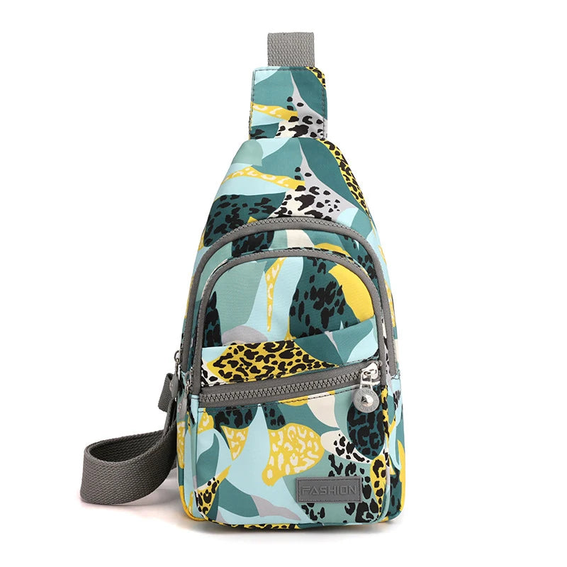 Women's Chest Pack Bag Hip Hop Oxford Bag Mini High Crossbody Bags
