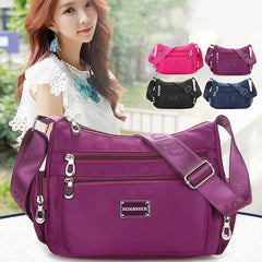 Waterproof Crossbody Shoulder Bag Large Capacity Tote Messenger Bag