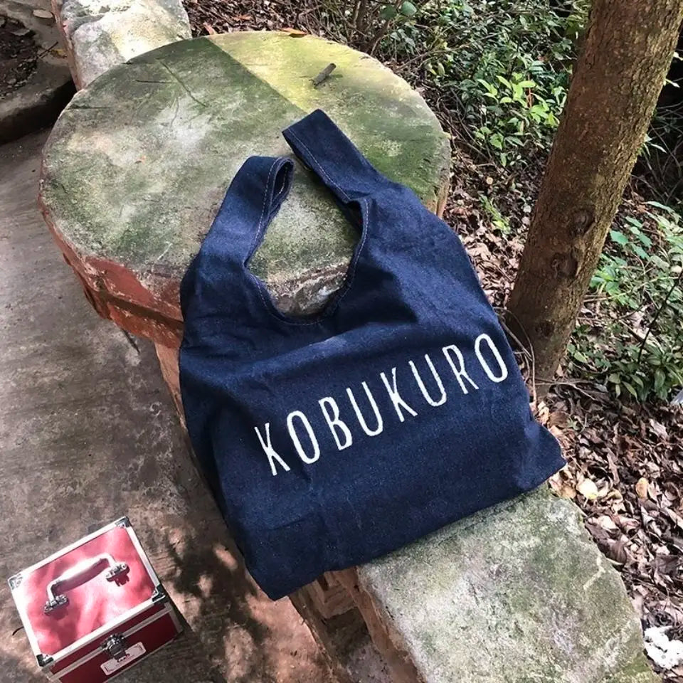 Waterproof Denim Shoulder Hand Bag for Women Crossbody Casual Jeans Bags