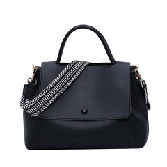 Large Capacity Handbags PU Shoulder Messenger Bag Retro Totes