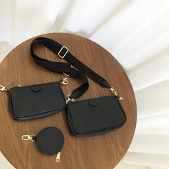 PU Leather Shoulder Messenger Bag Casual Crossbody Bags Women Handbags Totes Bag