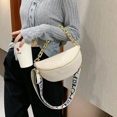NEWDISCVRY Women's Fanny Pack Shoulder Crossbody Chest Bag