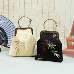 Vintage Fringe Tassel Bag Women's Handbags Purses Chain Shoulder Crossbody