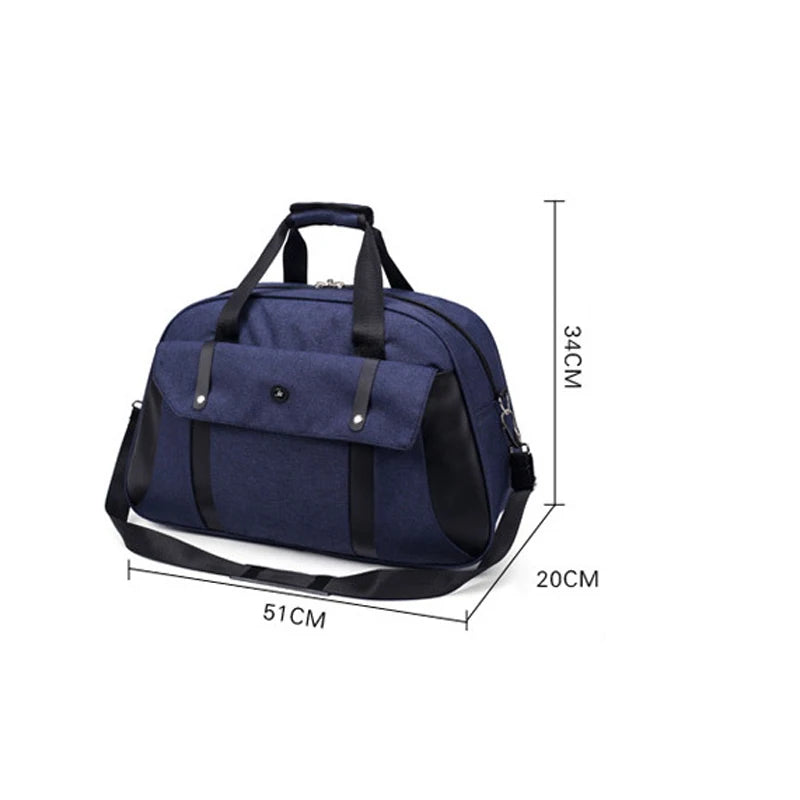 Large Capacity Waterproof Nylon Travel Duffle Bag
