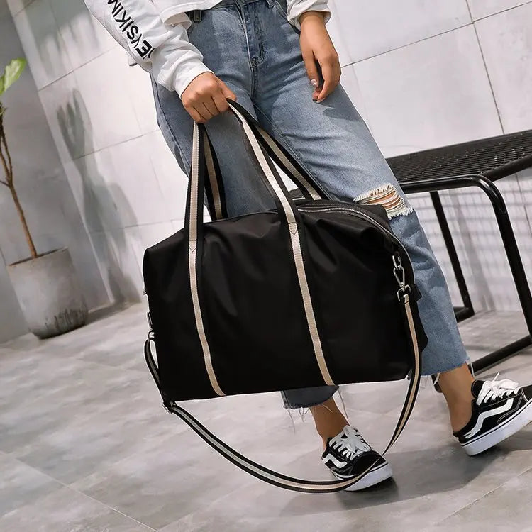 Waterproof Travel Duffle Bag Weekend Shoulder Bag