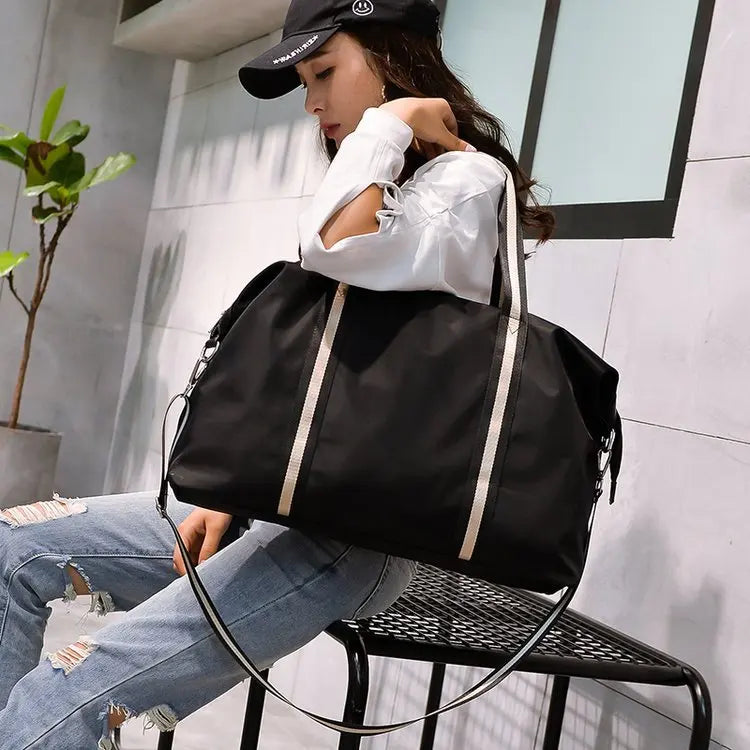 Waterproof Travel Duffle Bag Weekend Shoulder Bag