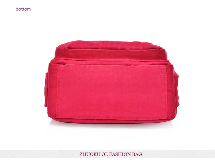 Nylon Women Messenger Bags Casual Vintage Ladies Crossbody Bags Waterproof