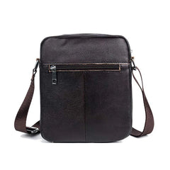 Vintage Leather Men Messenger Bags Crossbody Shoulder Bag