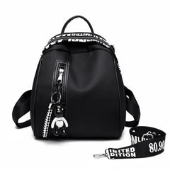 Women Nylon School Backpack Travel Satchel Rucksack Shoulder Bag Tote