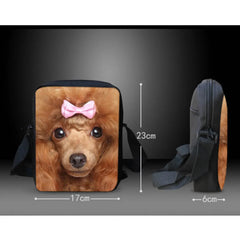 Small 3D Horse Messenger Bag for Girls Boys Women