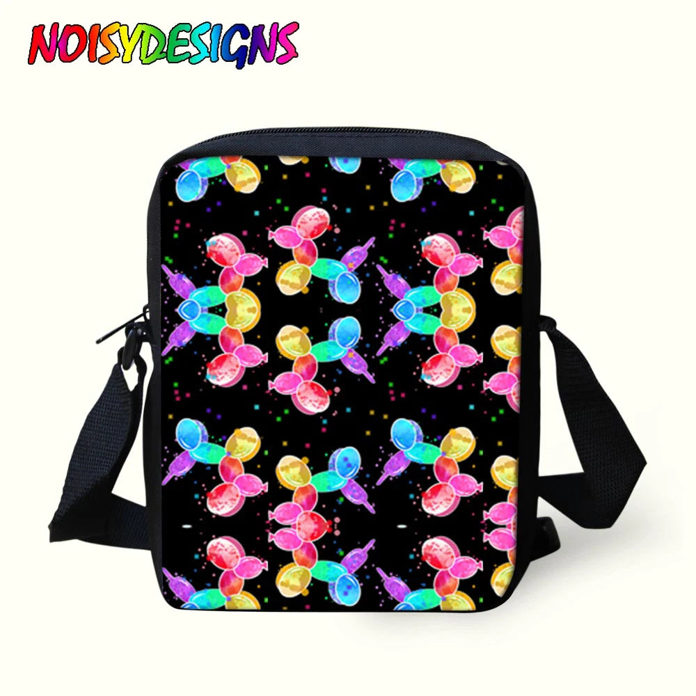 Mini Handbags Balloon Dogs Cartoon Messenger Bags for Women