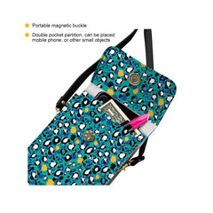 Women PU Leather Messenger Bags Small Flap Shoulder Bag