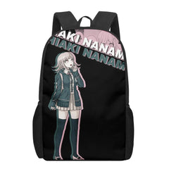 Nanami ChiaKi Danganronpa School Bag Print Backpack Teens Book Bag 16