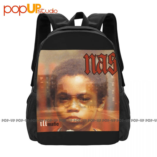 Nas Illmatic Classic Hip Hoprap York Backpack Large Capacity